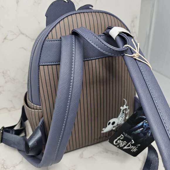 NWT RARE Loungefly Tim Burton's Corpse Bride Victor Scraps Mini Backpack - Picture 4 of 6